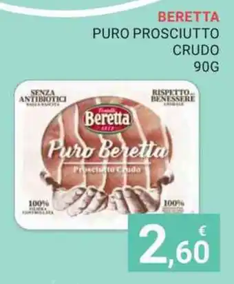 Eté BERETTA PURO PROSCIUTTO CRUDO 90G offerta