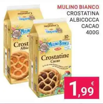 Eté MULINO BIANCO CROSTATINA ALBICOCCA CACAO 400G offerta