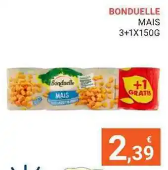 Eté BONDUELLE MAIS 3+1X150G offerta