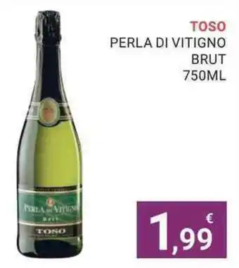 Eté TOSO PERLA DI VITIGNO BRUT 750ML offerta