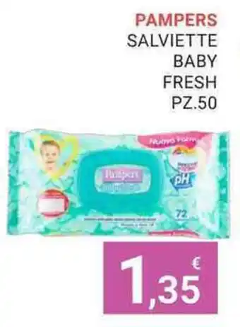 Eté PAMPERS SALVIETTE BABY FRESH PZ.50 offerta