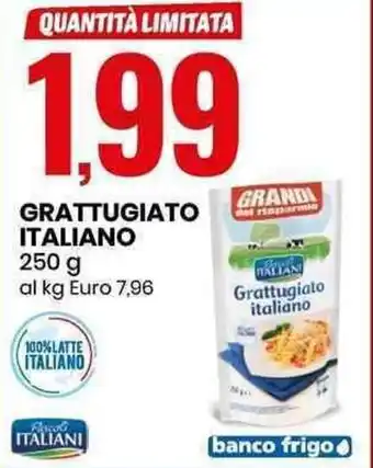 Eurospin Grattugiato Italiano 250g offerta