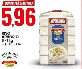 Eurospin Riso Arborio 5x1kg offerta