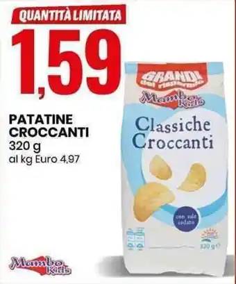 Eurospin Patatine Croccanti 320g offerta