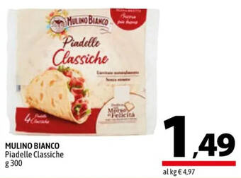 A&O MULINO BIANCO Piadelle Classiche g 300 offerta