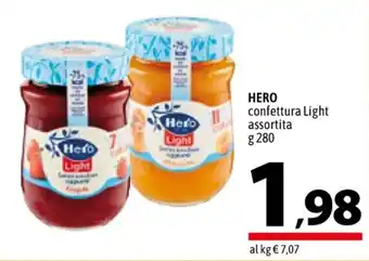 A&O HERO confettura Light assortita g 280 offerta