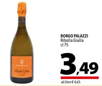 BORGO PALAZZI Ribolla Gialla cl75