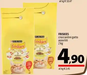 A&O FRISKIES croccantini gatto assortiti 2 kg offerta