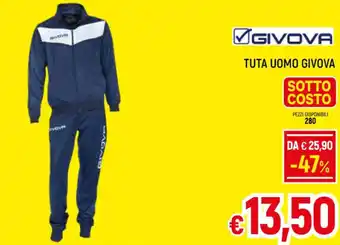 Famila Market TUTA UOMO GIVOVA offerta