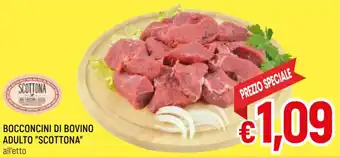 Famila Market BOCCONCINI DI BOVINO ADULTO "SCOTTONA" all'etto offerta