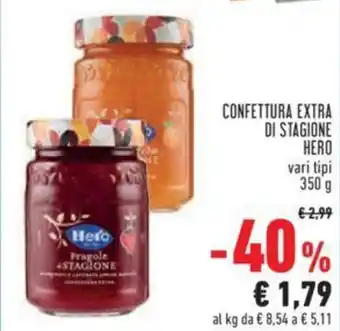 CONFETTURA EXTRA DI STAGIONE HERO vari tipi 350 g