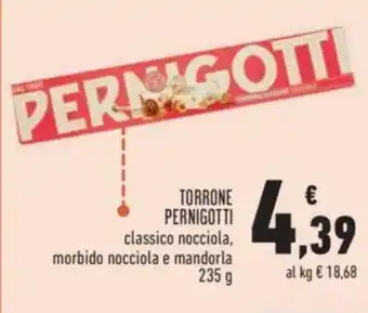 TORRONE PERNIGOTTI classico nocciola 235 g