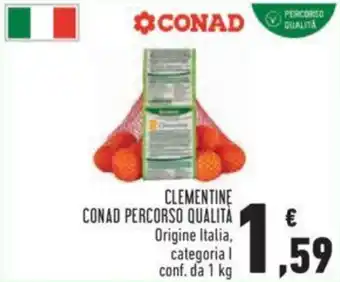 Conad CLEMENTINE CONAD PERCORSO QUALITÀ 1 kg offerta