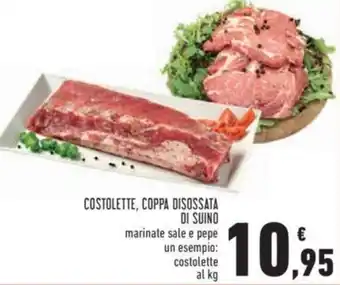 Conad COSTOLETTE, COPPA DISOSSATA DI SUINO offerta