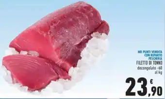 Conad FILETTO DI TONNO decongelato offerta