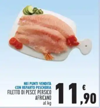 Conad FILETTO DI PESCE PERSICO AFRICANO offerta