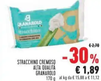 Conad STRACCHINO CREMOSO ALTA QUALITÀ GRANAROLO 170 g offerta