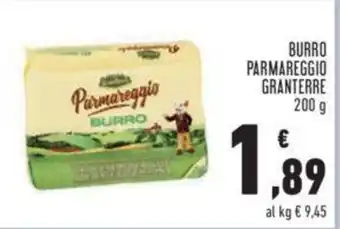 Conad BURRO PARMAREGGIO GRANTERRE 200 g offerta