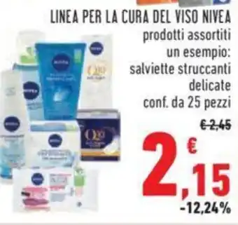 Conad LINEA PER LA CURA DEL VISO NIVEA offerta