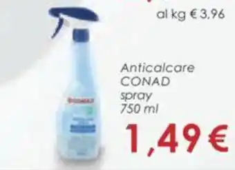 Conad Anticalcare CONAD spray 750 ml offerta