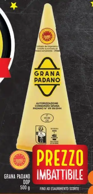 Conad GRANA PADANO DOP 500 g offerta