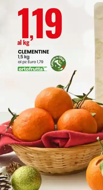 Eurospin CLEMENTINE 1,5 kg offerta