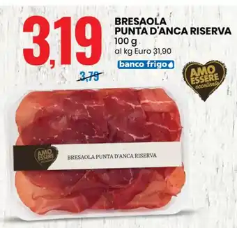 BRESAOLA PUNTA D'ANCA RISERVA 100 g