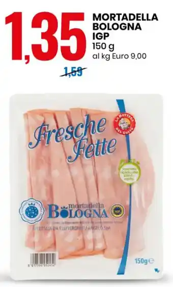 Eurospin MORTADELLA BOLOGNA IGP 150 g offerta
