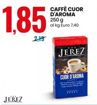 Eurospin CAFFÈ CUOR D'AROMA 250 g offerta