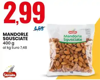 Eurospin MANDORLE SGUSCIATE 400 g offerta