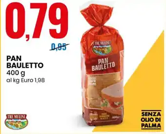 Eurospin PAN BAULETTO 400 g offerta