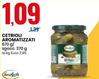 Eurospin CETRIOLI AROMATIZZATI 670 g/ sgocc. 370 g offerta