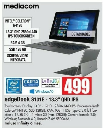Vobis Mediacom Notebook offerta