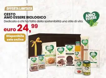 Eurospin CESTO AMO ESSERE BIOLOGICO offerta