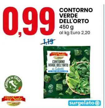 Eurospin CONTORNO VERDE DELL'ORTO 450 g offerta