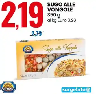 Eurospin SUGO ALLE VONGOLE 350 g offerta