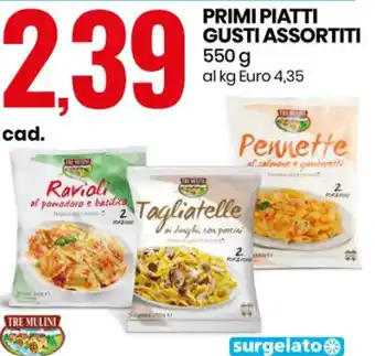 Eurospin PRIMI PIATTI GUSTI ASSORTITI 550 g offerta
