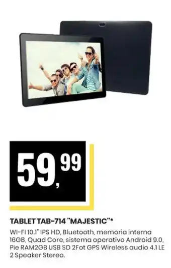 Eurospin TABLET TAB-714 "MAJESTIC" offerta