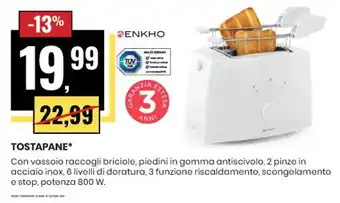 Eurospin TOSTAPANE offerta