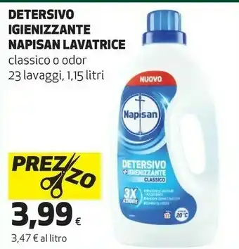 Alta Supermercati Napisan Detersivo Igienizzante Lavatrice offerta