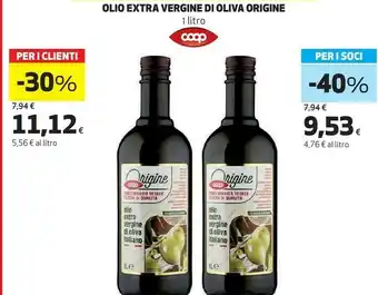 Coop Olio Extra Vergine Di Oliva