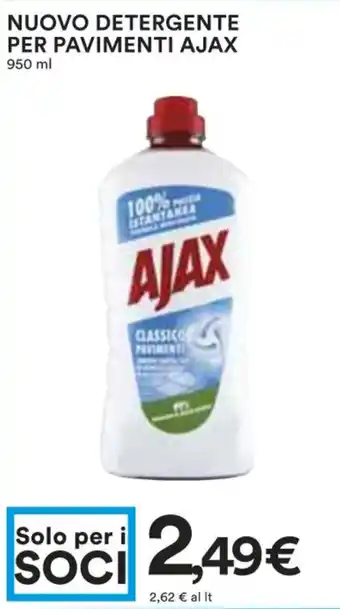 NUOVO DETERGENTE PER PAVIMENTI AJAX 950 ml