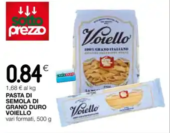Coop PASTA DI SEMOLA DI GRANO DURO VOIELLO vari formati, 500 g offerta