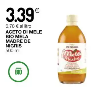 Coop ACETO DI MELE BIO MELA MADRE DE NIGRIS 500 ml offerta