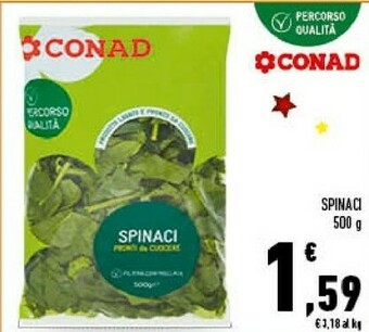 Conad Conad - Spinaci offerta