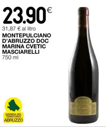 MONTEPULCIANO D'ABRUZZO DOC MARINA CVETIC MASCIARELLI 750 ml