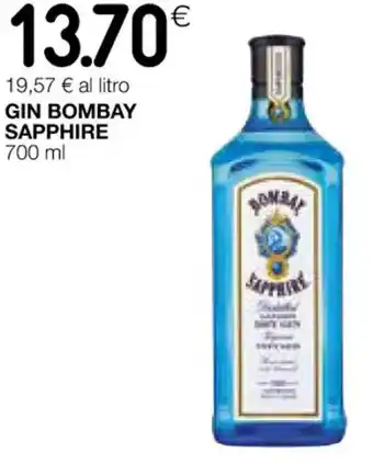 Coop GIN BOMBAY SAPPHIRE 700 ml offerta