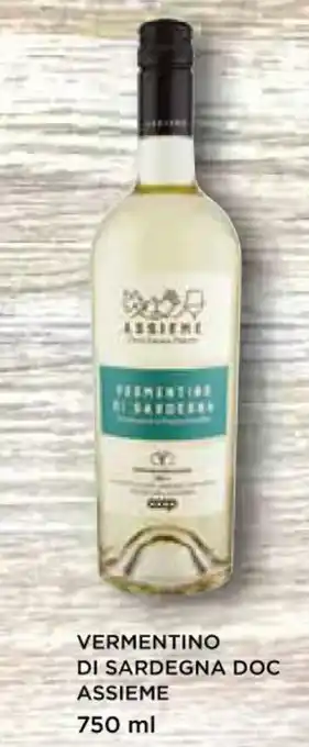 Coop VERMENTINO DI SARDEGNA DOC ASSIEME 750 ml offerta