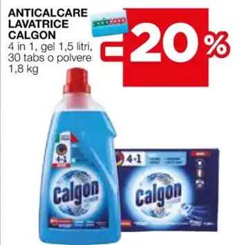 Coop ANTICALCARE LAVATRICE CALGON offerta