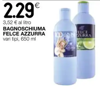 Coop BAGNOSCHIUMA FELCE AZZURRA vari tipi, 650 ml offerta